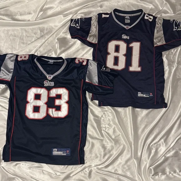 Women's Navy Blue Patriots Jerseys (2) - Picture 1 of 2